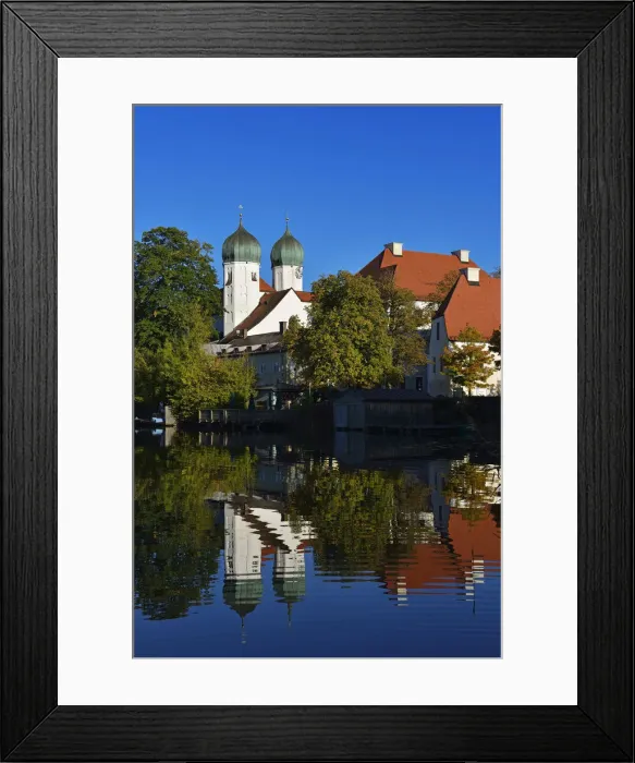 Framed Print : Seeon, Chiemgau, Bavaria, Germany Framed Print : Seeon, Chiemgau, Bavaria, Germany