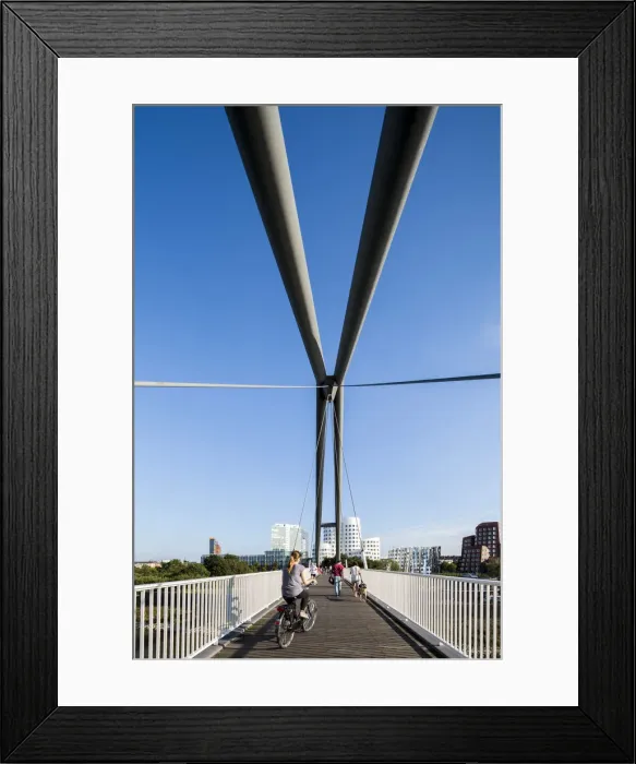 Framed Print : Media harbour, Düsseldorf, North Rhine Westphalia, Germany Framed Print : Media harbour, Düsseldorf, North Rhine Westphalia, Germany