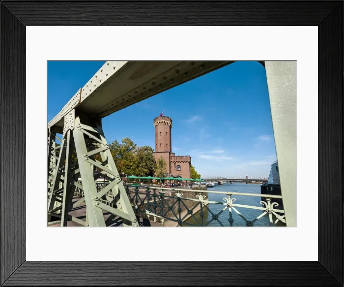 Framed Print : Malakovturm, Rheinauharbour Cologne, North Rhine Westphalia, Germany Framed Print : Malakovturm, Rheinauharbour Cologne, North Rhine Westphalia, Germany
