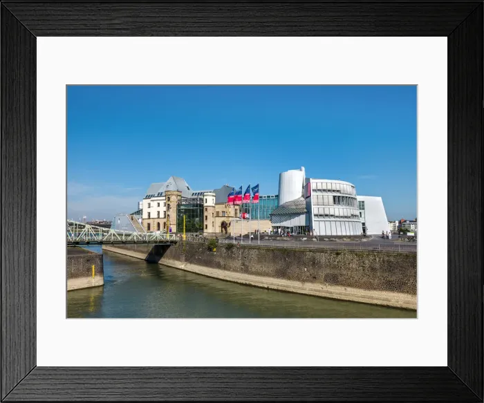 Framed Print : Chocolate museum, Rheinauharbour, Cologne, North Rhine Westphalia, Germany Framed Print : Chocolate museum, Rheinauharbour, Cologne, North Rhine Westphalia, Germany