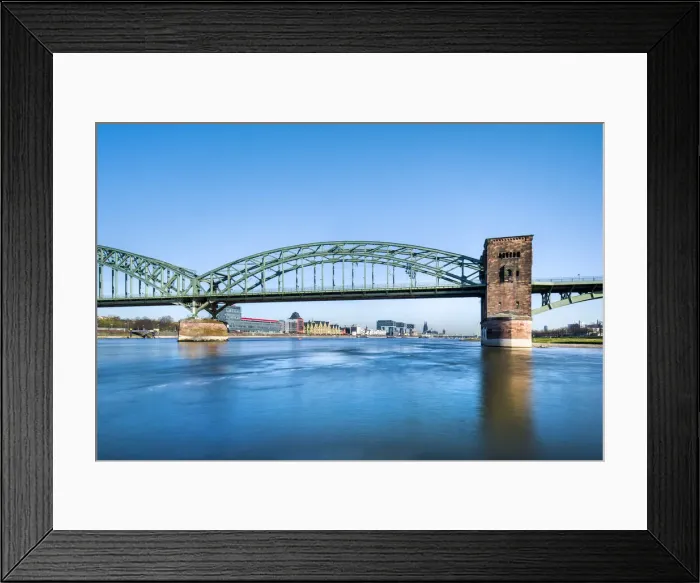 Framed Print : View towards Rheinauharbour, Cologne, North Rhine Westphalia, Germany Framed Print : View towards Rheinauharbour, Cologne, North Rhine Westphalia, Germany