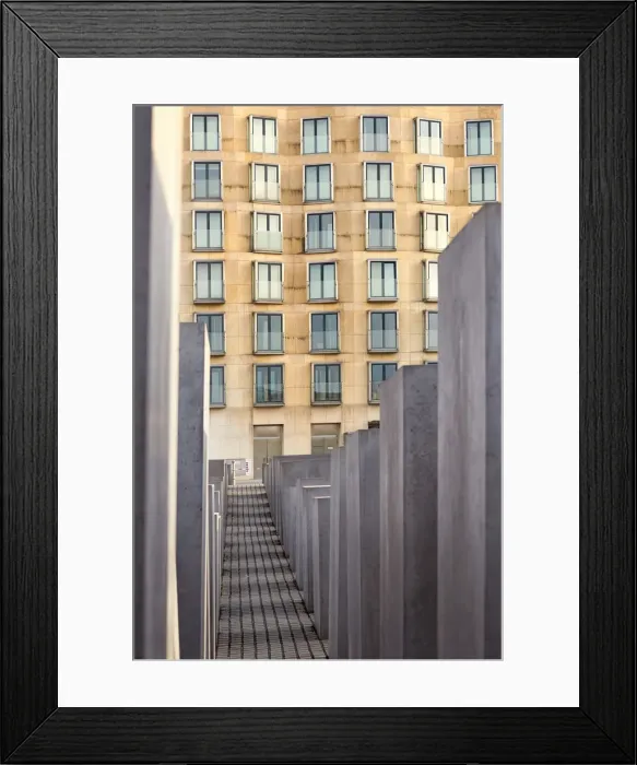 Framed Print : Germany, Deutschland. Berlin. Berlin Mitte. Holocaust memorial Framed Print : Germany, Deutschland. Berlin. Berlin Mitte. Holocaust memorial