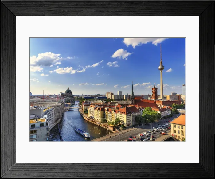 Framed Print : Germany, Deutschland. Berlin. Berlin Mitte Framed Print : Germany, Deutschland. Berlin. Berlin Mitte