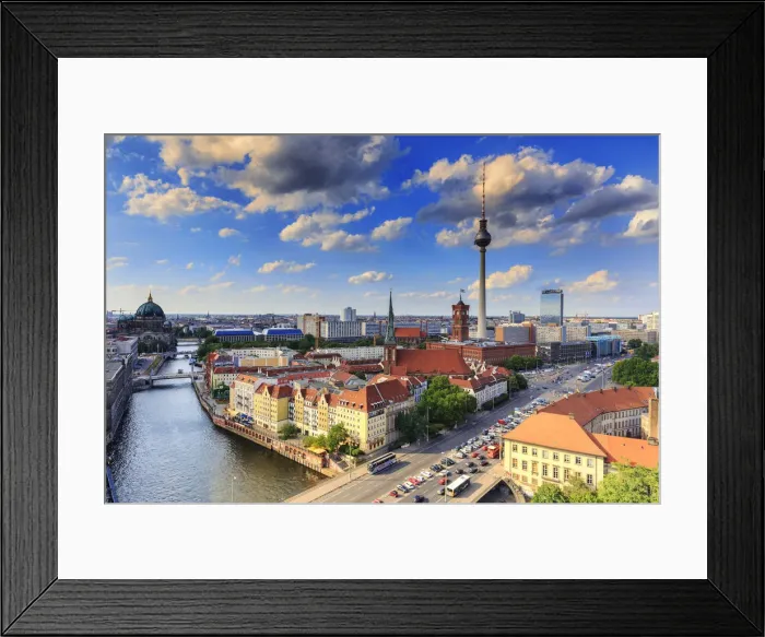 Framed Print : Germany, Deutschland. Berlin. Berlin Mitte Framed Print : Germany, Deutschland. Berlin. Berlin Mitte