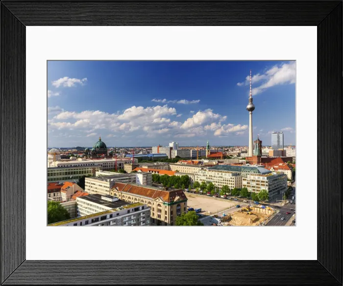 Framed Print : Germany, Deutschland. Berlin. Berlin Mitte Framed Print : Germany, Deutschland. Berlin. Berlin Mitte