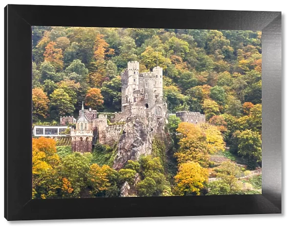 Rheinstein castle, Trechtingshausen, Rhineland-Palatinate, Germany