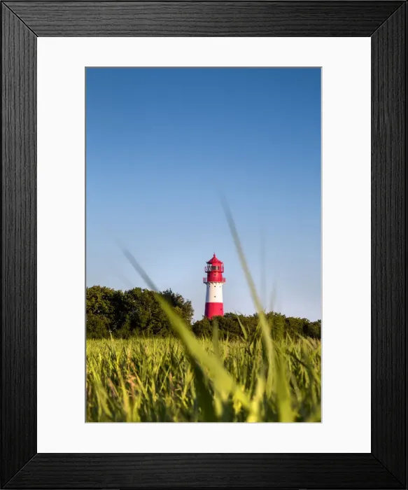 Framed Print : Lighthouse, Falshaoft, Baltic coast, Schleswig-Holstein, Germany Framed Print : Lighthouse, Falshaoft, Baltic coast, Schleswig-Holstein, Germany