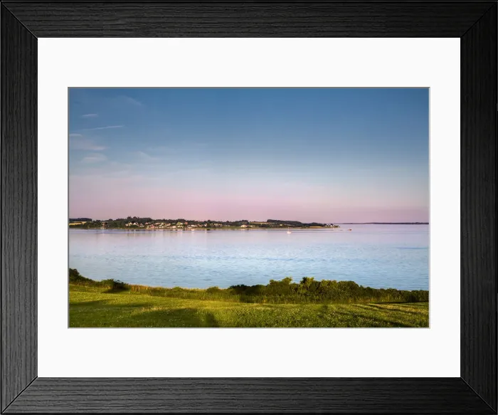 Framed Print : View towards Denmark, Holnis peninsula, Flensburg fjord, Baltic coast, Schleswig-Holstein Framed Print : View towards Denmark, Holnis peninsula, Flensburg fjord, Baltic coast, Schleswig-Holstein