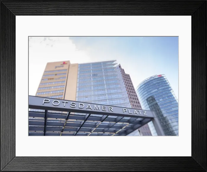 Framed Print : Germany, Deutschland. Berlin. Berlin Mitte. Potsdamer Platz Framed Print : Germany, Deutschland. Berlin. Berlin Mitte. Potsdamer Platz