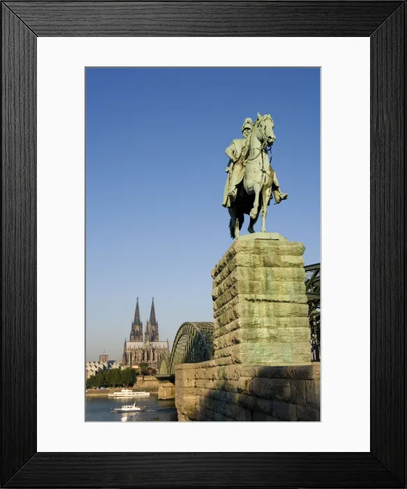 Framed Print : Cologne Cathedral and Hohenzollern bridge, Cologne, North Rhine Westphalia, Germany Framed Print : Cologne Cathedral and Hohenzollern bridge, Cologne, North Rhine Westphalia, Germany