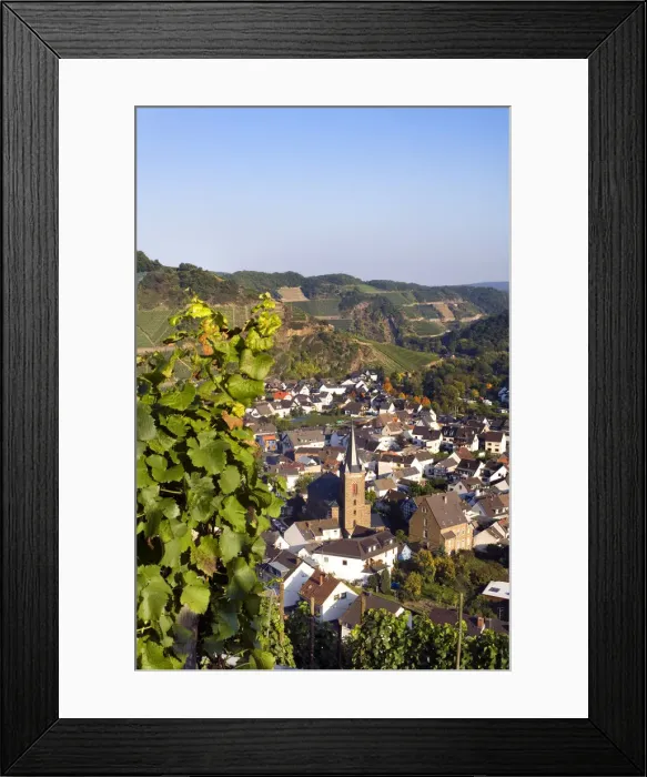 Framed Print : Dernau, Ahr valley, Eifel, North Rhine Westphalia, Germany Framed Print : Dernau, Ahr valley, Eifel, North Rhine Westphalia, Germany