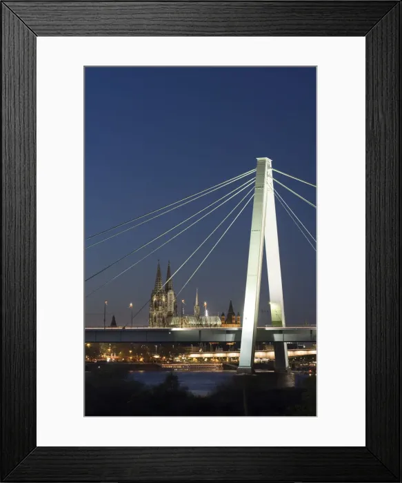 Framed Print : Cologne Cathedral and Severinbridge, Cologne, North Rhine Westphalia, Germany Framed Print : Cologne Cathedral and Severinbridge, Cologne, North Rhine Westphalia, Germany