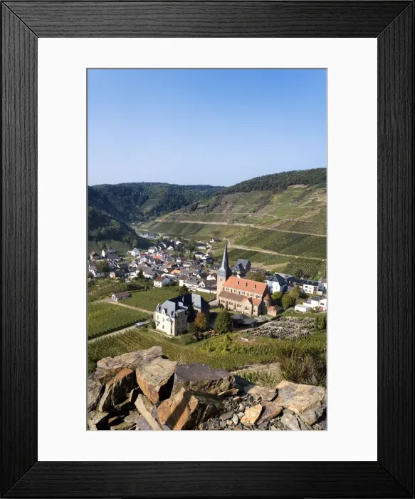Framed Print : Mayschoss, Ahr valley, Eifel, North Rhine Westphalia, Germany Framed Print : Mayschoss, Ahr valley, Eifel, North Rhine Westphalia, Germany