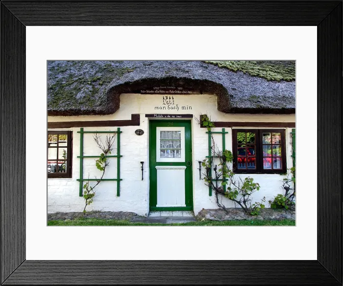 Framed Print : Traditional house, Wyk, Fohr Island, North Frisian Islands, Schleswig Holstein, Germany Framed Print : Traditional house, Wyk, Fohr Island, North Frisian Islands, Schleswig Holstein, Germany