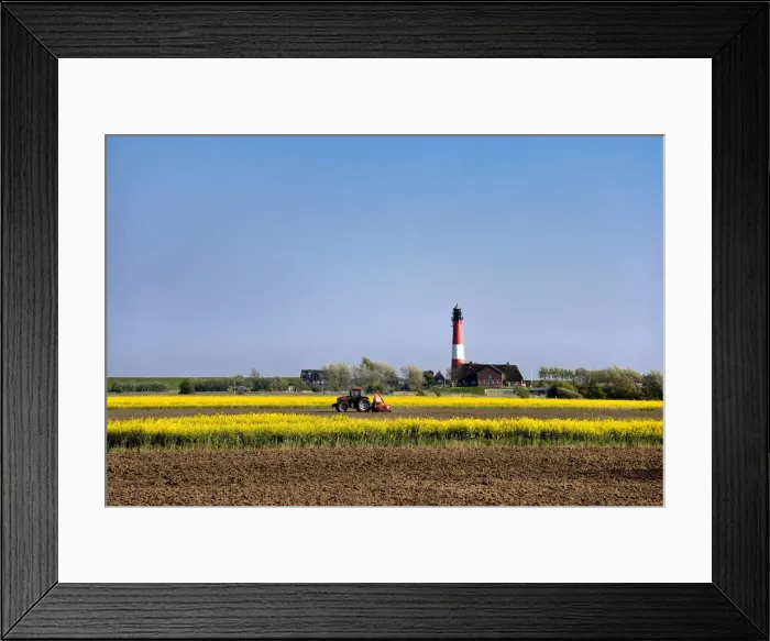 Framed Print : Lighthouse Pellworm Island, Northern Frisia, Schleswig Holstein, Germany Framed Print : Lighthouse Pellworm Island, Northern Frisia, Schleswig Holstein, Germany