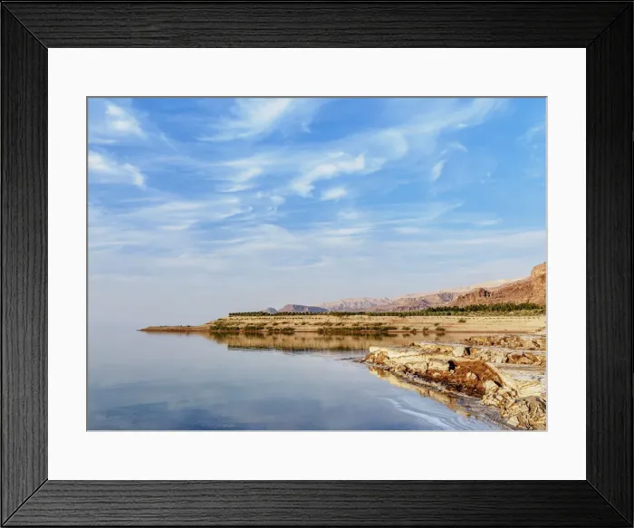 Framed Print : Dead Sea, Karak Governorate, Jordan Framed Print : Dead Sea, Karak Governorate, Jordan