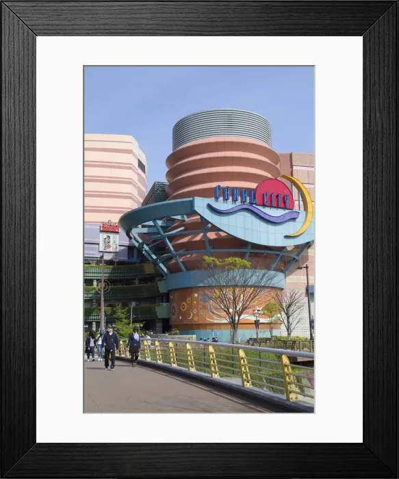 Framed Print : Canal City complex, Fukuoka, Kyushu, Japan Framed Print : Canal City complex, Fukuoka, Kyushu, Japan
