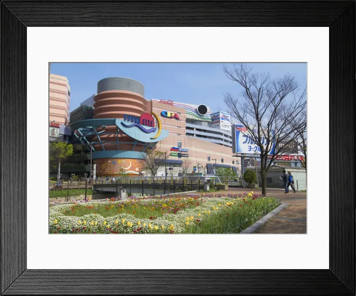 Framed Print : Canal City complex, Fukuoka, Kyushu, Japan Framed Print : Canal City complex, Fukuoka, Kyushu, Japan