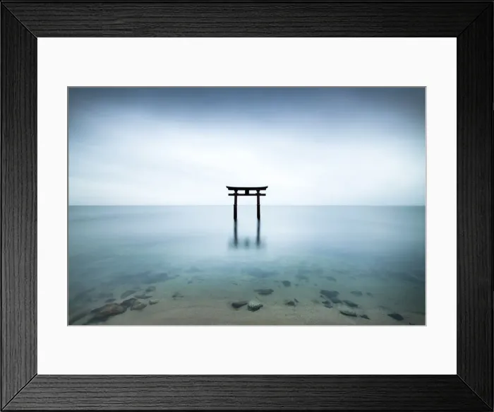 Framed Print : Japanese Torii Gate, Lake Biwa, Takashima, Shiga prefecture, Japan Framed Print : Japanese Torii Gate, Lake Biwa, Takashima, Shiga prefecture, Japan