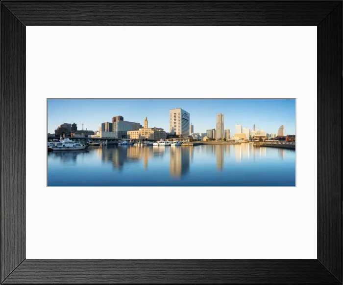 Framed Print : Minato Mirai 21, Yokohama, Kanagawa prefecture, Japan