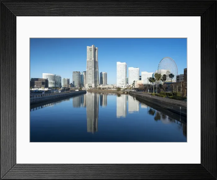 Framed Print : Minato Mirai 21, Yokohama, Kanagawa prefecture, Japan Framed Print : Minato Mirai 21, Yokohama, Kanagawa prefecture, Japan