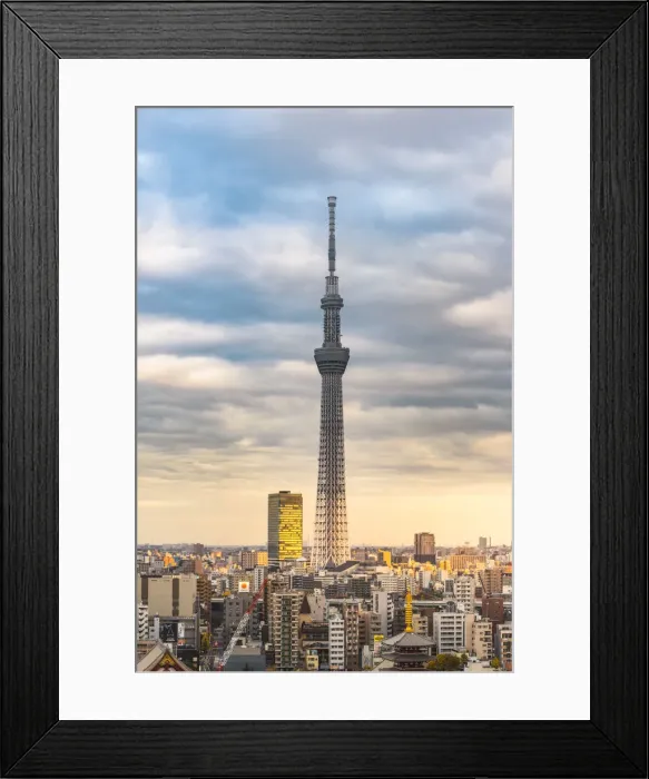 Framed Print : Tokyo Skytree at sunset, Sumida, Tokyo, Kanto region, Japan Framed Print : Tokyo Skytree at sunset, Sumida, Tokyo, Kanto region, Japan