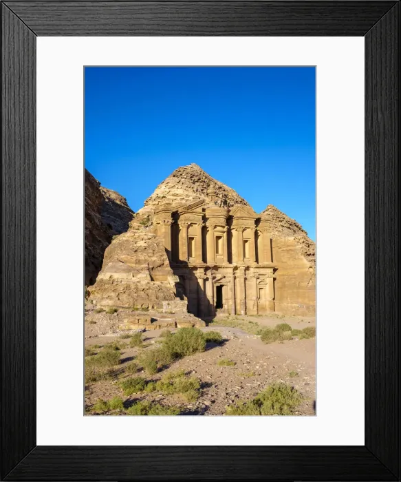 Framed Print : Jordan, Ma an Governorate, Petra. UNESCO World Heritage Site Framed Print : Jordan, Ma an Governorate, Petra. UNESCO World Heritage Site
