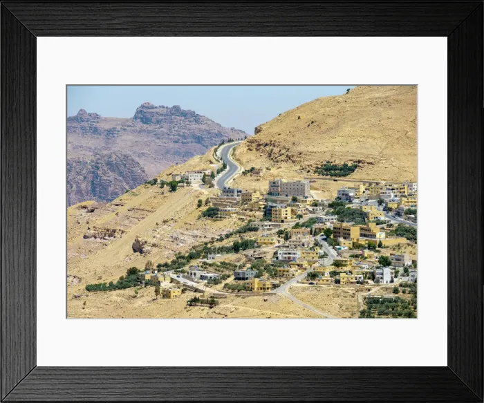 Framed Print : Jordan, Ma an Governorate, At-Taybeh, also written Taybeh Framed Print : Jordan, Ma an Governorate, At-Taybeh, also written Taybeh