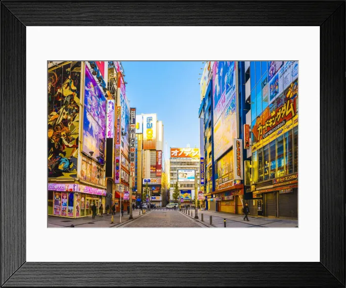 Framed Print : Akihabara electronics district, Tokyo, Kanto region, Japan