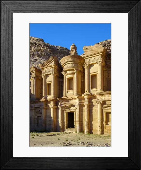 Framed Print : Jordan, Ma an Governorate, Petra. UNESCO World Heritage Site Framed Print : Jordan, Ma an Governorate, Petra. UNESCO World Heritage Site