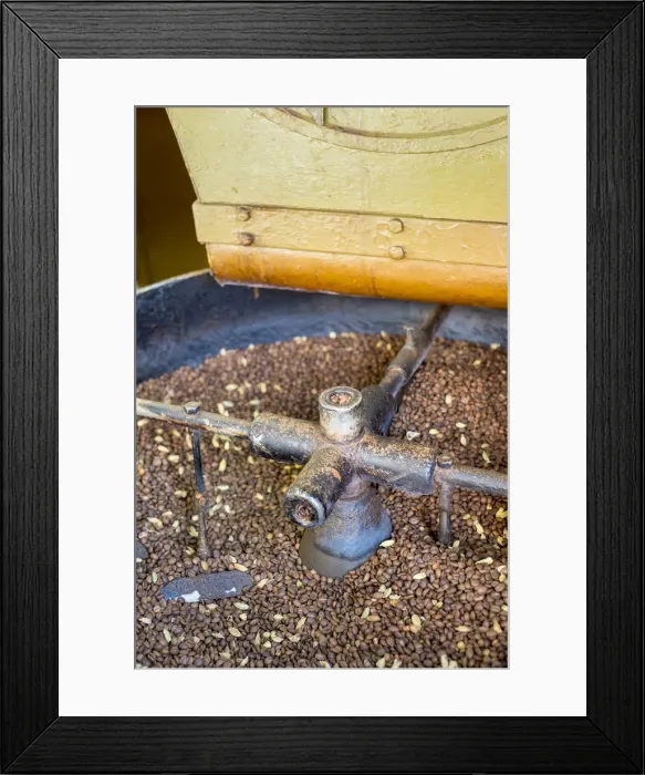 Framed Print : Jordan, Amman Governorate, Amman. Arabic coffee roasted with cardamon for sale in Framed Print : Jordan, Amman Governorate, Amman. Arabic coffee roasted with cardamon for sale in