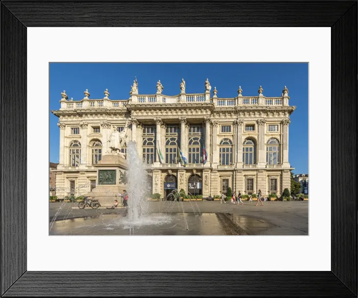 Framed Print : Europe, Italy, Piedmont. The palazzo Madama of Turin Framed Print : Europe, Italy, Piedmont. The palazzo Madama of Turin