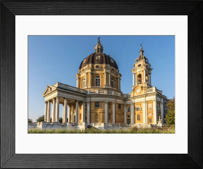 Framed Print : Europe, Italy, Piedmont. The basilica of Superga near to Turin Framed Print : Europe, Italy, Piedmont. The basilica of Superga near to Turin