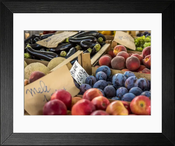 Framed Print : Europe, Italy, Piedmont. Fruits at the market Framed Print : Europe, Italy, Piedmont. Fruits at the market