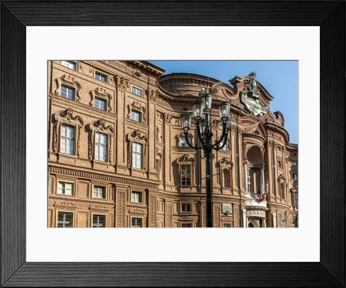 Framed Print : Europe, Italy, Piedmont. The palazzo Carignano of Turin Framed Print : Europe, Italy, Piedmont. The palazzo Carignano of Turin