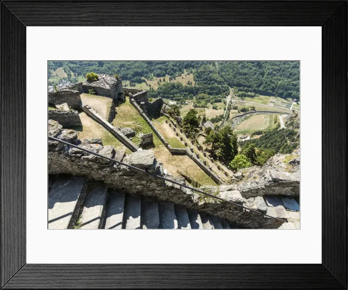 Framed Print : europe, Italy, Piedmont. Fort Fenestrelle near to Turin Framed Print : europe, Italy, Piedmont. Fort Fenestrelle near to Turin