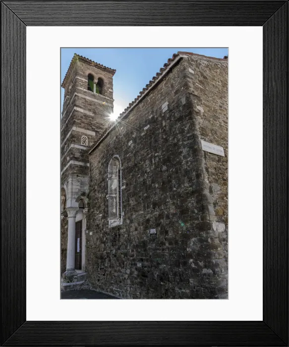 Framed Print : europe, Italy, Friuli-Venezia-Giulia. Trieste - San Silvestro Framed Print : europe, Italy, Friuli-Venezia-Giulia. Trieste - San Silvestro