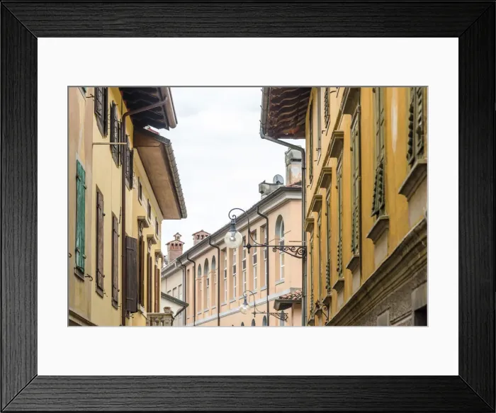 Framed Print : Europe, Italy, Friuli-Venezia-Giulia. Street in Udine Framed Print : Europe, Italy, Friuli-Venezia-Giulia. Street in Udine