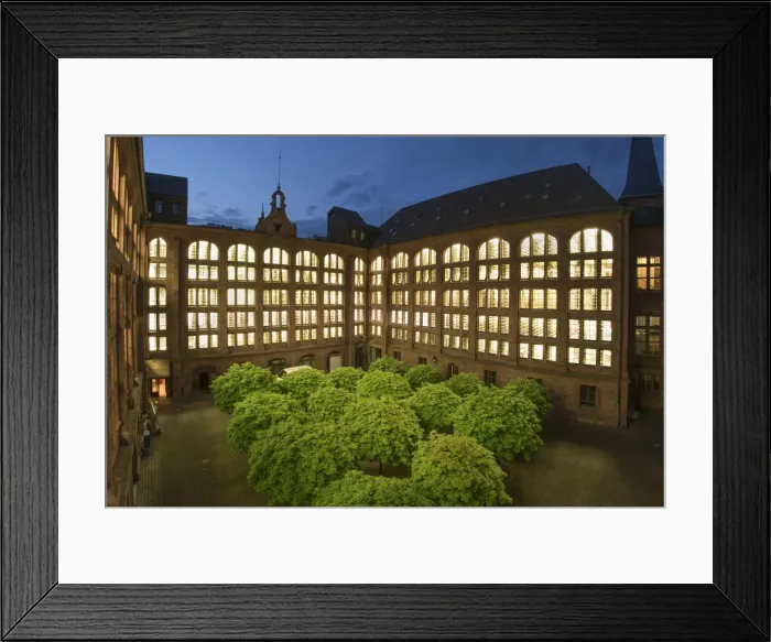 Framed Print : Heidelberg University library at night, Baden-Wurttemberg, Germany Framed Print : Heidelberg University library at night, Baden-Wurttemberg, Germany