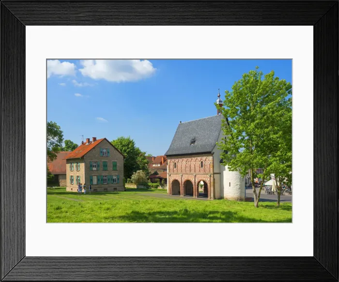 Framed Print : Kings hall at Lorsch monastry, Lorsch, UNESCO World Heritage Site, Hessen, Germany Framed Print : Kings hall at Lorsch monastry, Lorsch, UNESCO World Heritage Site, Hessen, Germany