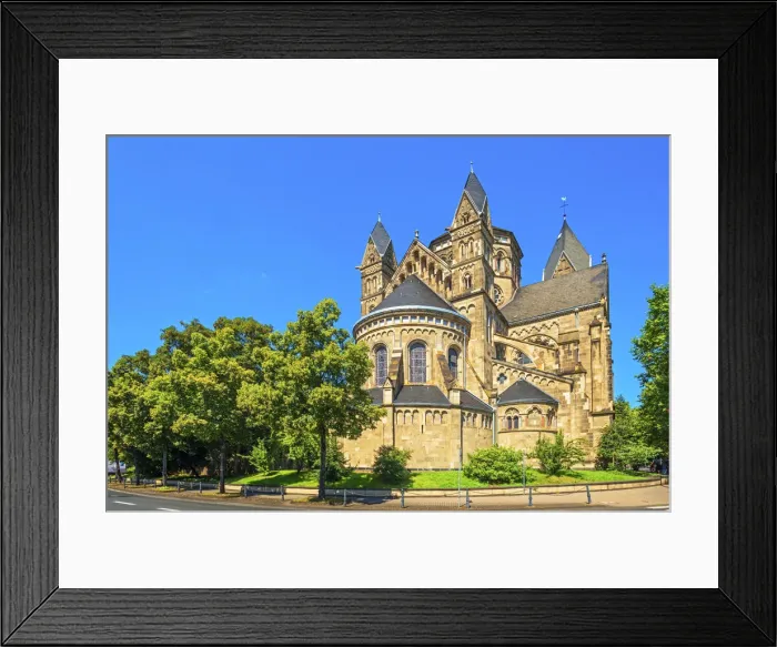 Framed Print : Herz-Jesu Kirche, Koblenz, Rhineland-Palatinate, Germany Framed Print : Herz-Jesu Kirche, Koblenz, Rhineland-Palatinate, Germany
