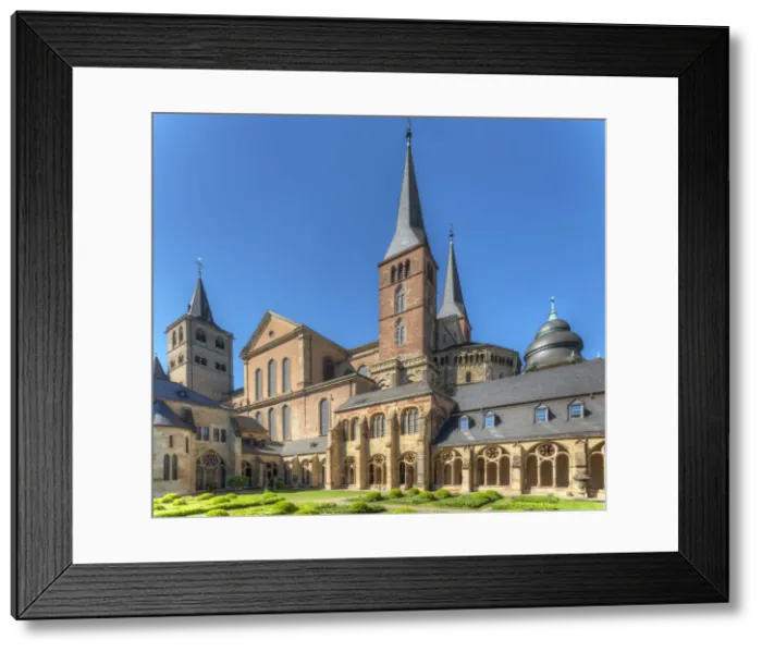 Framed Print : St. Peters Cathedral with inner courtyard, UNESCO World Heritage Site, Trier Framed Print : St. Peters Cathedral with inner courtyard, UNESCO World Heritage Site, Trier