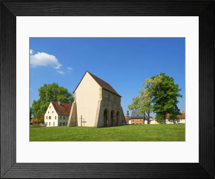 Framed Print : Church fragment with Kings hall at Lorsch monastry, UNESCO World Heritage Site, Lorsch Framed Print : Church fragment with Kings hall at Lorsch monastry, UNESCO World Heritage Site, Lorsch