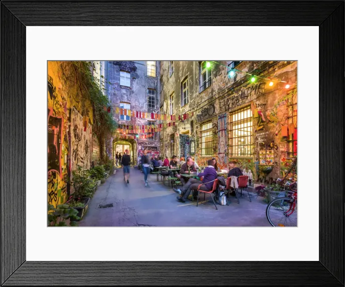 Framed Print : Art centre, Haus Schwarzenberg, Mitte, Berlin, Germany Framed Print : Art centre, Haus Schwarzenberg, Mitte, Berlin, Germany