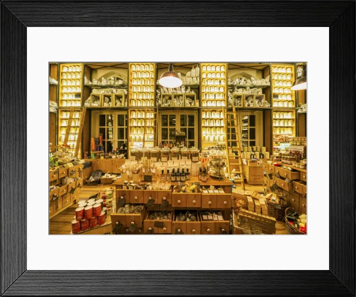 Framed Print : Tea Shop Interior, Wasserschloss, Hamburg, Germany Framed Print : Tea Shop Interior, Wasserschloss, Hamburg, Germany