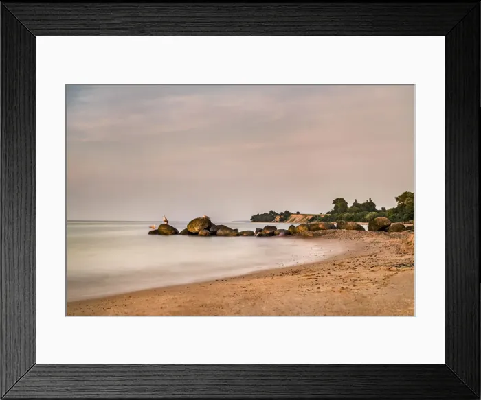 Framed Print : Beach, Niendorf, Brodtener Ufer, Baltic coast, Schleswig-Holstein, Germany Framed Print : Beach, Niendorf, Brodtener Ufer, Baltic coast, Schleswig-Holstein, Germany