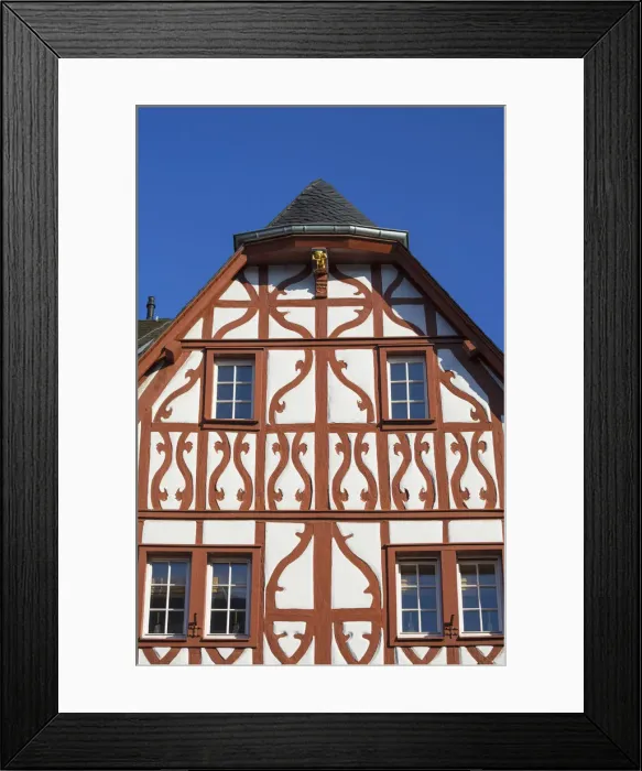 Framed Print : Building in Market Square, Trier, Rhineland-Palatinate, Germany Framed Print : Building in Market Square, Trier, Rhineland-Palatinate, Germany