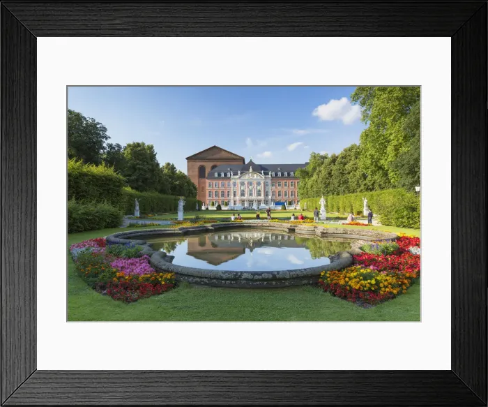 Framed Print : Basilica of Constantine and Rococo Palace, Trier, Rhineland-Palatinate, Germany