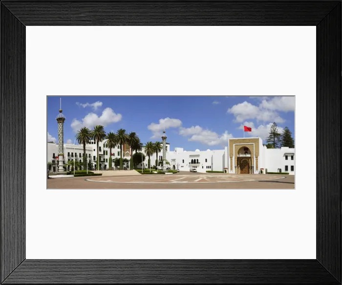 Framed Print : Royal palace and historical centre. A UNESCO World Heritage Site. Tetouan, Morocco Framed Print : Royal palace and historical centre. A UNESCO World Heritage Site. Tetouan, Morocco