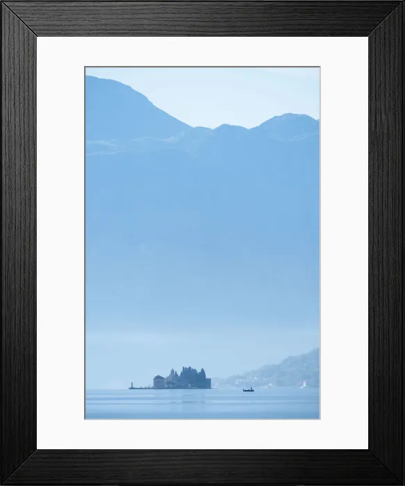 Framed Print : Dawn in The Bay of Kotor, Montenegro Framed Print : Dawn in The Bay of Kotor, Montenegro